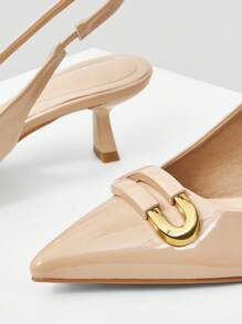 MOTF PREMIUM WOMEN'S POINTED TOE LOW HEEL PUMPS, SUITABLE FOR EVERYDAY WEAR, ALL SEASON