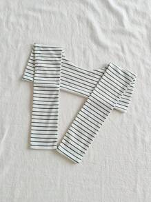 SHEIN Vintaside Kids 2pcs/Set Toddler Boys' Fashionable Versatile Casual Vacation All-Match Outfit, Spring/Summer - Dark Green - View 7