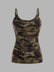 SHEIN EZwear 4pcs Pack Women Casual Minimalist Camisole Tank Top, Suitable For Summer Back To School