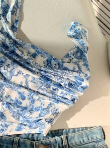 Comfortcana Women's Casual Camisole Strap Tank Top, Minimalist Style, Suitable For Summer - Pink - View 7