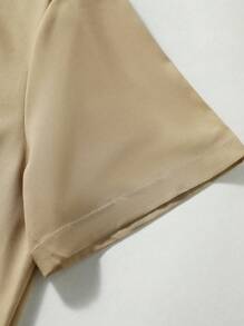 Manfinity Mode A Combination Of Three Shirts, Men's Short-Sleeved Lapel Solid Color Casual Summer Tops, Suitable As Gifts For Friends And Boyfriends.