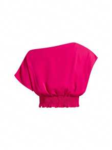 Ellevyn 2 件套优雅度假花卉印花圆领短袖衬衫和刺绣网眼松紧腰中裙套装女士