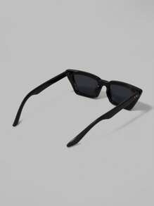 Ontre Women's Casual Cat Eye Black Fashion Fashion Glasses - Black - View 4