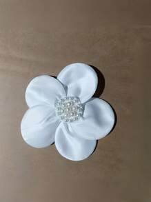 1 件白色/黑色 3D 串珠蕾丝、贴花花片、图案面纱紧身胸衣 DIY 花饰品布贴配饰、DIY 服装配饰、婚礼装饰 - 彩色 - 查看 9
