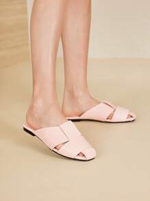 MOTF PREMIUM ZAPATOS PLANOS BLANCOS CÓMODOS, INFORMALES Y VERSÁTILES, DE TIPO SLIP-ON - Rosa Pálido - Ver 7