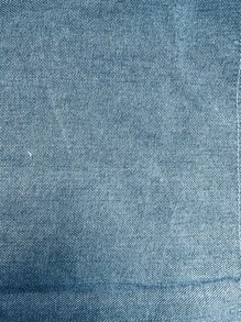 EMERY ROSE Women's Front Button Sleeveless Pocket Simple Casual Denim Jacket - Light Wash - View 7