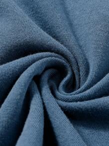 Manfinity EMRG 男士水洗雪水模糊人脸印花圆领短袖T恤，春夏男装，男友礼物，Y2K风格男装