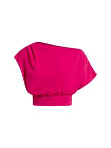 Ellevyn 2 件套优雅度假花卉印花圆领短袖衬衫和刺绣网眼松紧腰中裙套装女士