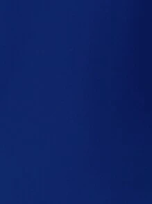 Airlisse Asymmetrical Hem Off-Shoulder Knit Top With Cinched Waist Fall Cloth For Women - Royal Blue - View 3