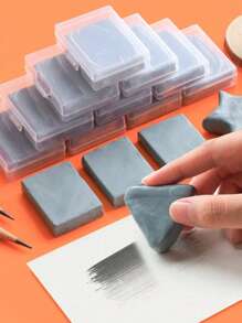 SHEIN 1pc Art Painting Erasers, Suitable For Sketching And Drawing Back To School