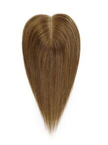 4.72X3.14 Rambut Manusia Asli Warna Cokelat Muda untuk Wanita dan Anak Perempuan, Potongan Rambut Asli untuk Rambut Tipis atau Rontok, Jepitan untuk Ekstensi Rambut, Penggunaan Sehari-hari - S6 - View 6