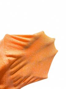 Gameset SHEIN Sport Women Solid Color Sleeveless Casual Crop Top And Pants Sportswear Set Women Leggings Set Workout Women Sets - Orange - View 7