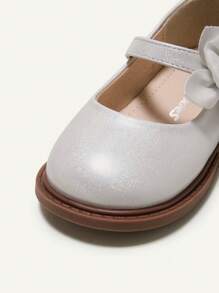 Cozy Pixies Lovely Bowknot Princess Style Plain All-Match Country Style Baby Flat Shoes
