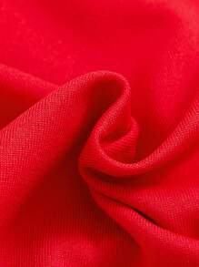 SHEIN Set de 2 leotardos de gimnasia y danza para niñas preadolescentes, de unicolor, cuello redondo, elástico y ajustado, de manga larga para primavera/verano - Multicolor - Ver 5