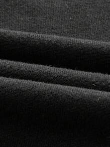 SHEIN EZwear Leggins courts slim en tricot casual pour femmes, pour l'été