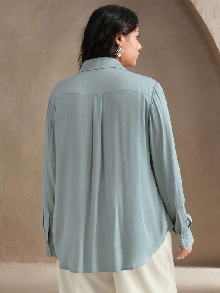 Elegante, modische, moderne Bluse in Große Größen mit Spitzen- und Pailletten-Detail, geeignet für Urlaub, Strand, Lässig, formelle Anlässe, Valentinstag, Sommer, Silvester, Ausgehen/Date Night