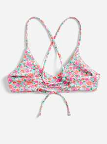 Swim Mod Women Fashionable Swimsuit Top, Suitable For Summer - Multicolor - View 2