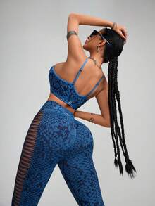 Innovista Sculpt & Support Seamless Set, Gym Active 2packs / 2pieces Sets, Dry Fit For Cardio To Weights, Push Up Sports Bra,Tank Vest Top,Crop Top,Sleeveless Shirts , Wire Free, Tummy Control Leggings,Pants, Sweat-Wicking,Hight Stretching, Breathable Fabric,Shapewear, Butt-Lifting , Compression & Comfy, Mesh Cut Out & Hollow Out, High-Rise, Backless ,Animal Print ,Snake,Leopard,Zebra, 3D Line , -Fitness Print ,Blue,Weightlifting, Physical Strength Training ,Dumbbell Weight,Outdoor,Cycle,Biker,Running,  Aerobic Exercise,Yoga & Pilates, Boxing,Hiking & Trekking,Tennis&Golf, Machine & Equipment Training Gear, Workout Outfits & Tracksuit,UrbanAthleisure, Fashion ICON,Slay & Sleek , Glow-Feel For Music Festival & Party,StreetSeXYFit,Everyday Essential EaZy Wear,TikTokActivewear,Fall Motivation ,WAGfall Outfits For Women Cool Light Blue