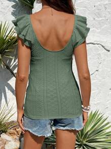 SHEIN Débardeur de grossesse, couleur unie , convient pour l'été
