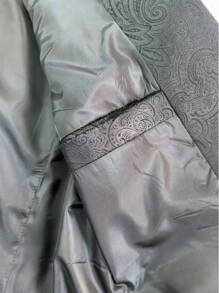 Manfinity Mode Men's Business/Commute Jacquard Suit Jacket Wedding Suits For Men Wedding Suit Men Groomsmen Suit