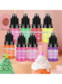 30 色 5ml 高浓度香味蜡烛染料套装 DIY 蜡烛制作