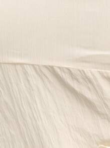 Nöista White Draped One-Shoulder Ruched Mini Dress
Sophisticated White Mini Dress With One-Shoulder Draped Design And Ruched Detailing, Perfect For Wedding Guest Attire, Graduation Events, Or Formal Parties.