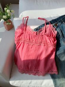 Comfortcana Women's Solid Color Camisole, Fashionable For Summer