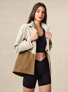 OutZeal OutZeal WaterProof Lightweight Breathable Tear Resistant Nylon Color Blocking Hiking Jacket