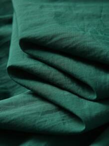 JNSQ Vêtements de rentrée scolaire, shorts décontractés amples pour préadolescentes et garçons, shorts décontractés amples avec poches et taille élastique pour enfants - Vert sapin - Voir 9