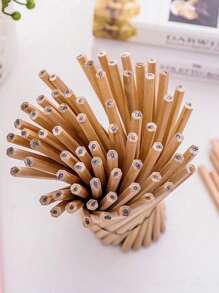 10/30/50支天然木质HB铅笔，六角三角笔杆，易削尖，不易断芯，适用于学生书写、素描、学校和办公用品，节日礼物返校