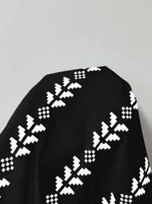 EMERY ROSE 2pcs/Set Women Floral Print Sleeveless Top And Pants Co-Ord Set (Print Randomly Arranged) - Black - View 6