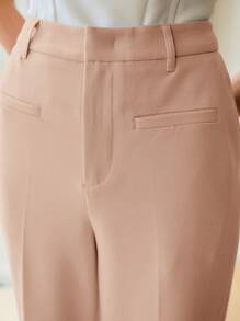 MOTF PREMIUM PRESS CREASE SLANT POCKET SUIT PANTS - Pink - View 2