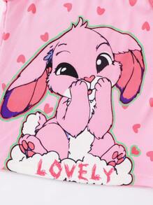 4pcs Young Girl Cute Floral Heart Star Print Camisole Underwear Set Mother Day Gift Graduation Gift Summer Clothes - Multicolor - View 7