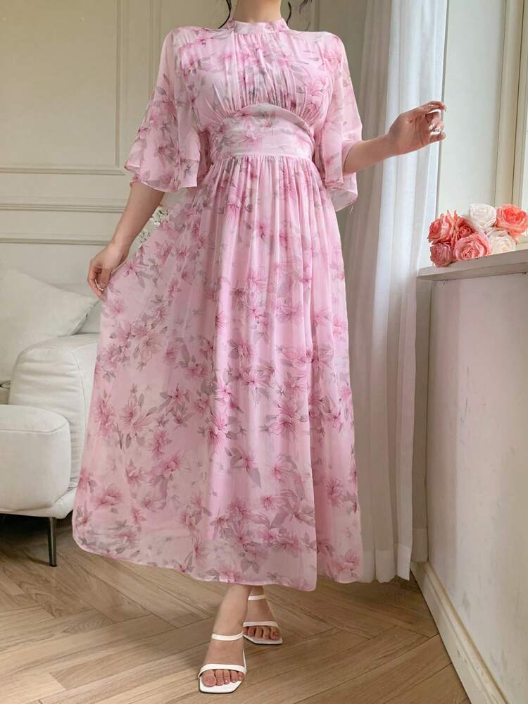 Ladies Long Sleeve Dress, Spring/Summer