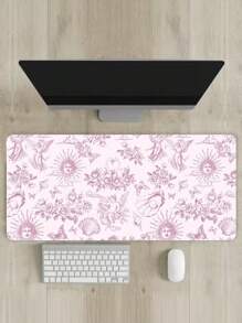 ROMWE Kawaii 1pc Star & Moon Pattern Anti-Slip Waterproof Thick Mouse Pad, Item No.1011172 - Multicolor - View 2