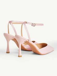 CUCCOO CHICEST Stiletto's met spitse neus voor dames, elegante, effen, laag uitgesneden instappers met hoge hakken, geschikt voor werk, dates, bruiloften en veelzijdigheid
