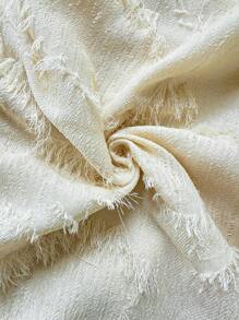 INAWLY Chemisier cardigan femme à nœud papillon texturé