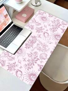 ROMWE Kawaii 1pc Star & Moon Pattern Anti-Slip Waterproof Thick Mouse Pad, Item No.1011172 - Multicolor - View 9