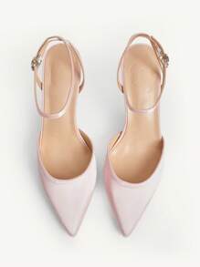 CUCCOO CHICEST Stiletto's met spitse neus voor dames, elegante, effen, laag uitgesneden instappers met hoge hakken, geschikt voor werk, dates, bruiloften en veelzijdigheid