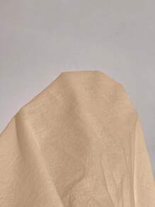 EMERY ROSE Vestido casual de vacaciones de manga corta y unicolor talla grande, conjunto de verano para mujer/Verano, ropa de mujer para vacaciones tropicales