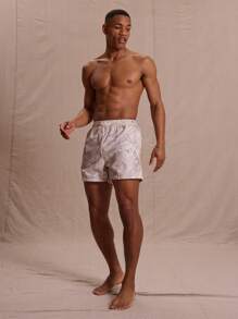 Musero Paisley Print Swim Shorts Spring Summer Vacation Easter Streetstyle - Multicolor - View 1