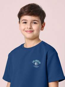 SUMWON Sportliches Outfit für Jugendliche, Los Angeles Sportart Set mit Sweatshirt und Jogginghose, Lässig Sportbekleidung, Training, Schule, Verein, Mannschaft, Streetwear