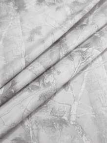 Manfinity Dauomo Men's Branch Print Round Neck Short Sleeve Casual Versatile T-Shirt