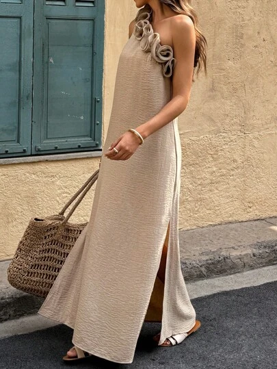 SHEINBlues Casual Vacation Style Women Long Dress
