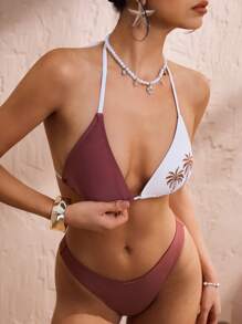 Swim Chiccia Bộ bikini hở lưng kèm quần cho nữ - Nhiều màu - Xem 4