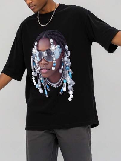 Herren Lässiges Crew Neck Kurzarm T-Shirt, einfach & modisch, geeignet für den Sommer