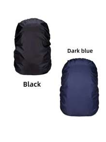 1pc Outdoor Mountaineering Waterproof Cover,Raincoat For Backpack Outdoor ,Double Shoulder Dust Cover, Portable Collapsible Large Capacity Clamshell Bag, Hiking Backpack