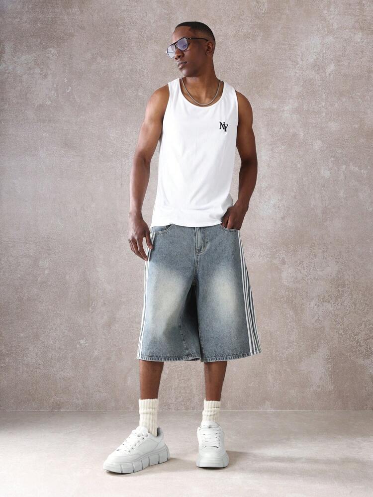 Ribbed Racerback Gym Tank Top