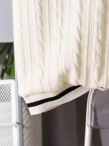 SHEIN Young Boy Casual Letter Applique Contrast Trim Vest + Solid Color Shirt + Shorts 3pcs/Set