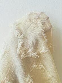 INAWLY Chemisier cardigan femme à nœud papillon texturé
